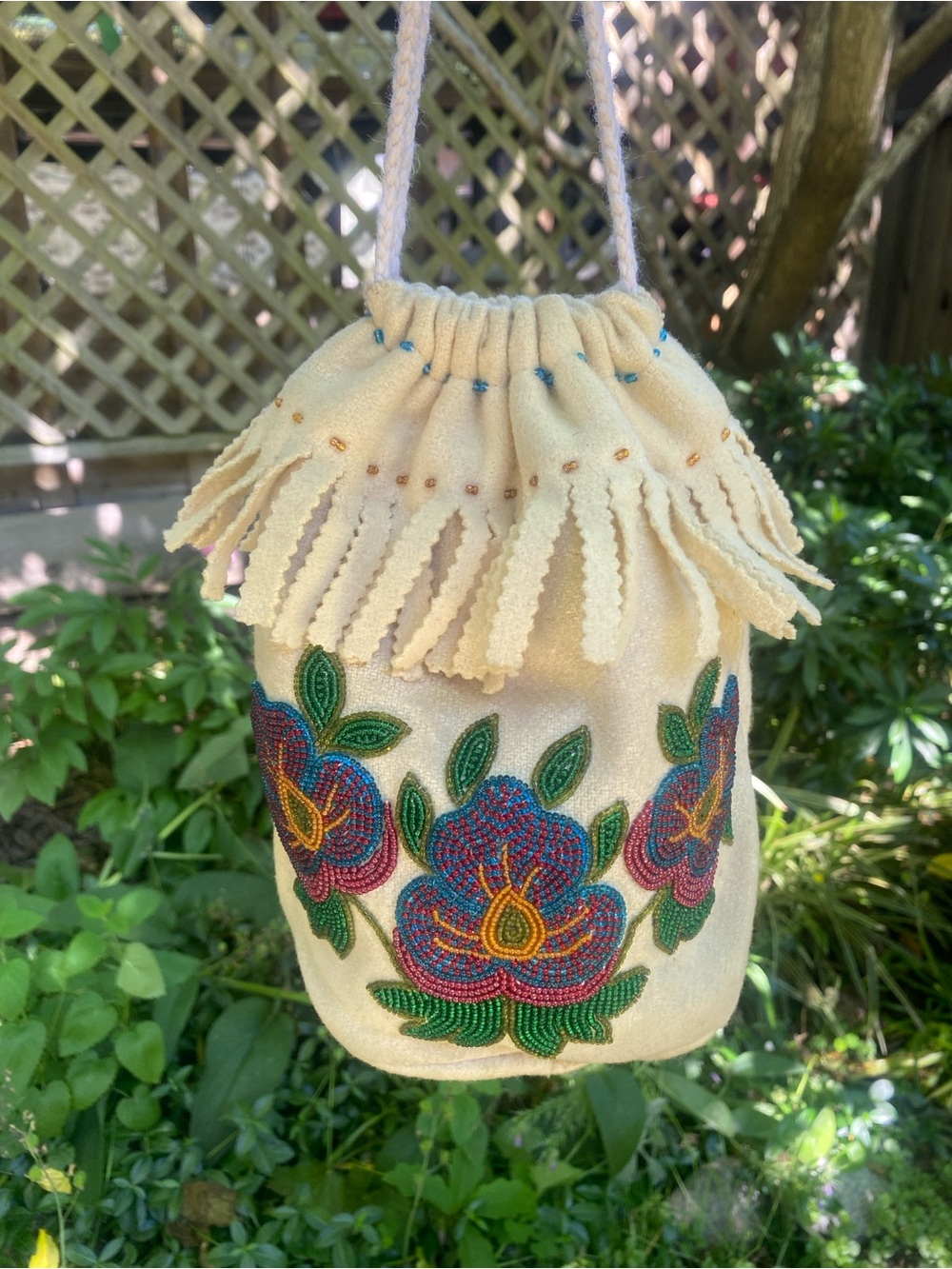 Vintage Beaded Bag